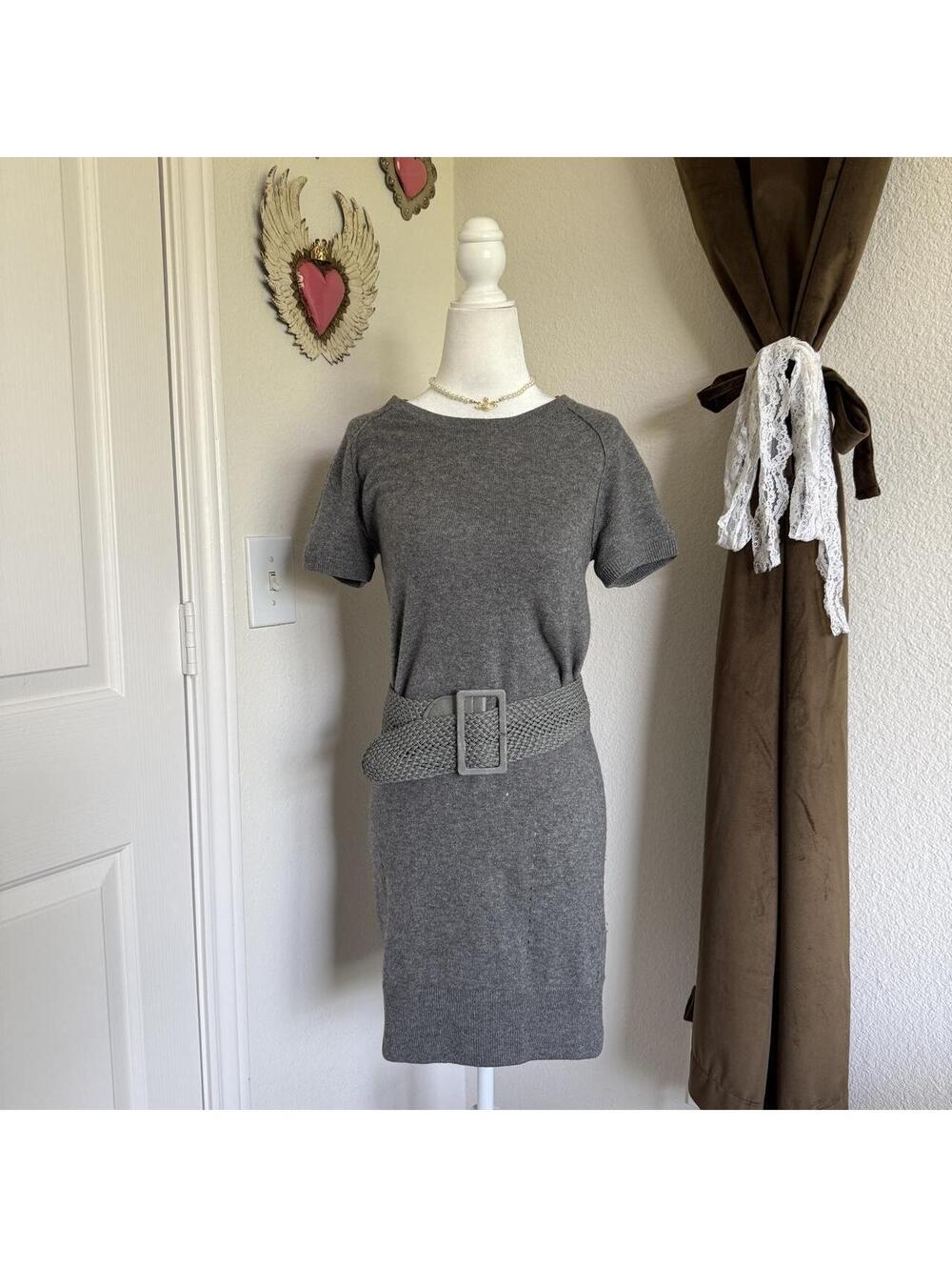 Rag & Bone Cashmere Knit Sweater Dress Cozy Fall Quiet Luxury Office School